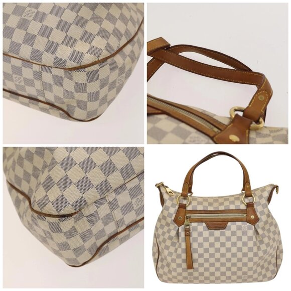 LOUIS VUITTON Damier Azur Evora MM Tote Bag 2way - Picture 11 of 15